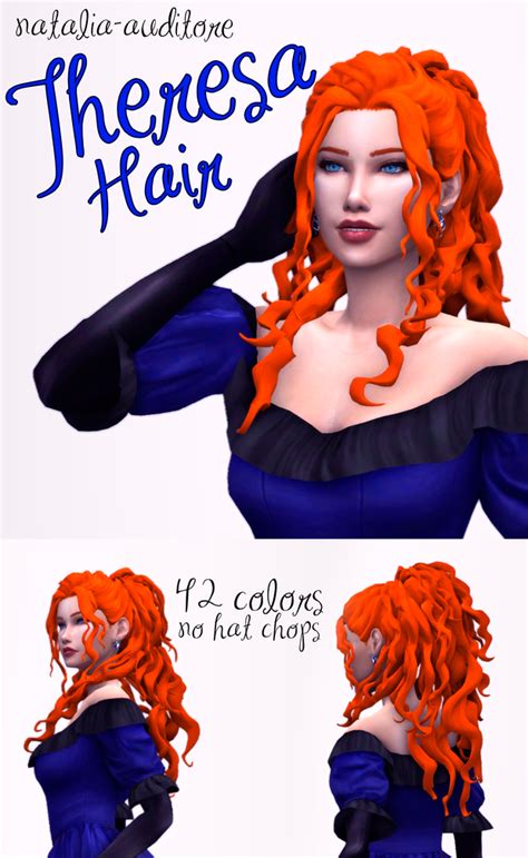 Rhiannon Hair Patreon Sims 4 Sims Hair Sims