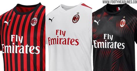 The famous red and black jerseys have endured throughout the team's more than. AC Milan 19-20 Home, Away & Third Kits Released - Footy ...
