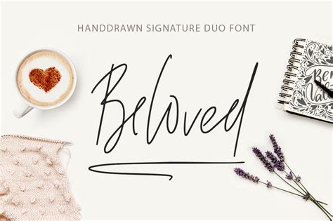 Beloved Font By Red Ink · Creative Fabrica