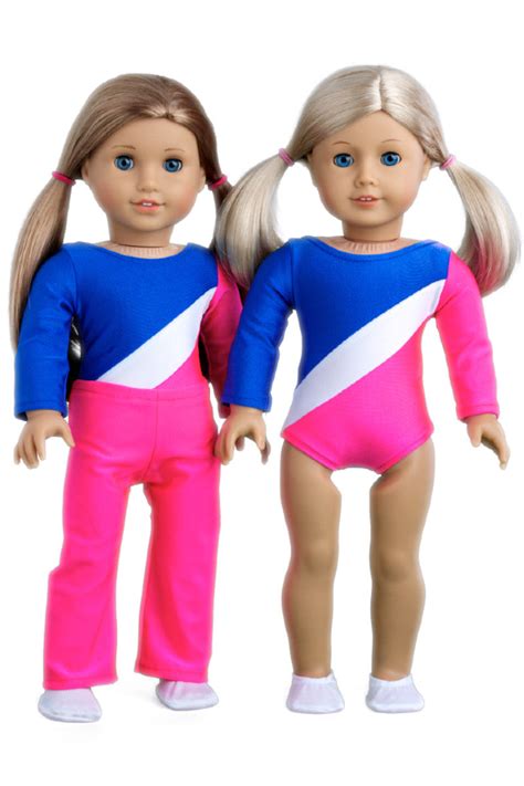 Olympic Gymnast Clothes For 18 Inch American Girl Doll Leotard