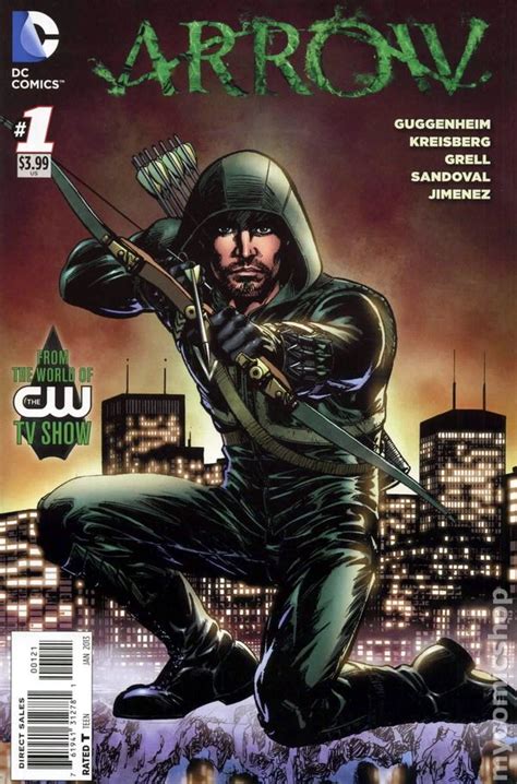 Arrow 2012 Dc Comic Books