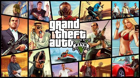 Grand Theft Auto V Cover Art Virtual Backgrounds