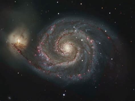 Zooming On The Whirlpool Galaxy Esahubble