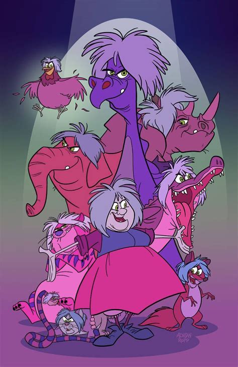 Marvelous Mad Madam Mim Menagerie By Toonbaboon On Deviantart