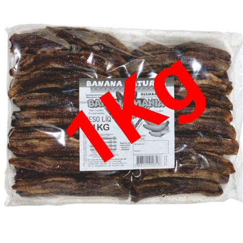 Banana Passa 1kg Fruta Desidratada Natural Seca Sem Açúcar Shopee Brasil