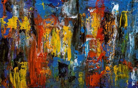Hd Wallpaper Abstract Painting Abstract Expressionism Acrylic Paint