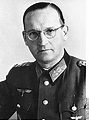 Major-Général Hans Speidel, chef d'état-major du Groupe d'armée B ...