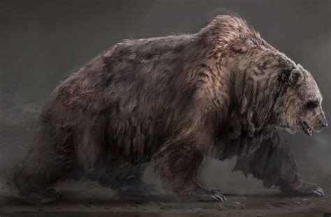 Prehistoric Cave Bear Arte De Osos Arte De Criaturas Míticas Ursus