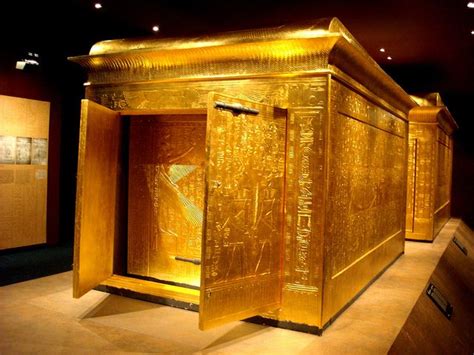 Egypt Second Sarcophagus Of Tutankhamun Egyptian History Egypt