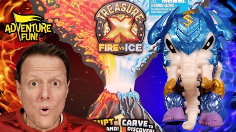 Treasure X Fire Vs Ice Beasts Season 4 Unboxing Adventure Fun Toy