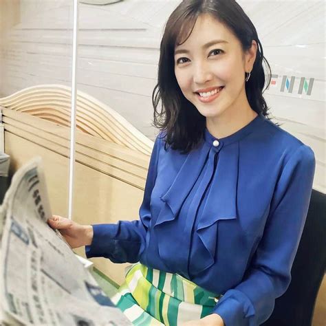 小澤陽子さんのインスタグラム写真 小澤陽子instagram「𝚊𝚝 𝚠𝚘𝚛𝚔☻ 計5日間 代役でお邪魔した、昼刊 Live News Days📰 貴重な経験をさせていただく中で