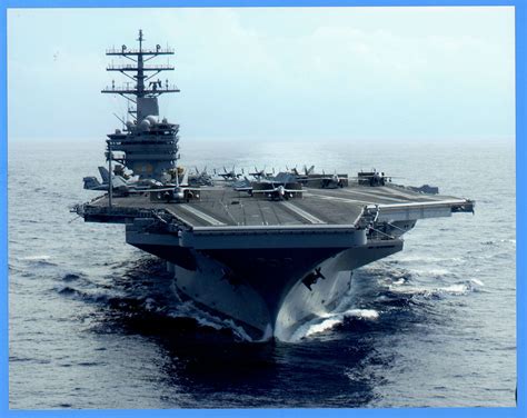 Uss Ronald Reagan Cvn 76 8 X 10 Photograph Us Navy Aircraft Navy