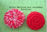 Pictures of How To Make Pot Scrubbers From Nylon Netting