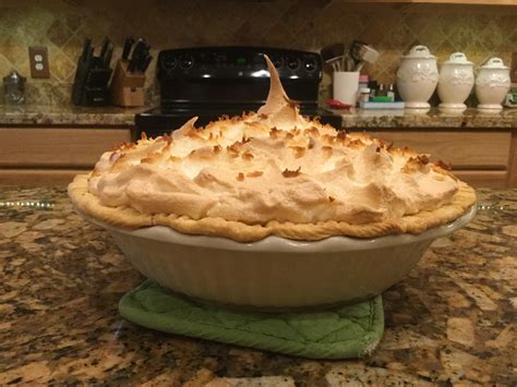 The Best Homemade Coconut Meringue Pie Ever Love To Frugal