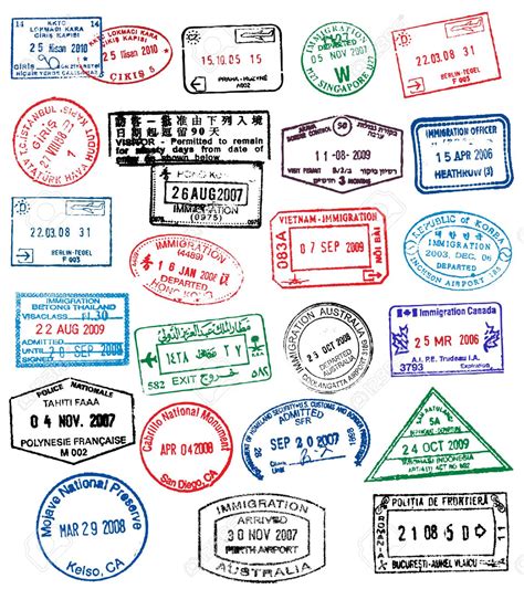 7295094 Passport Stamps  — Are Na