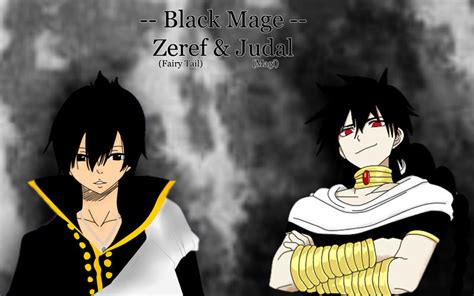 2 Black Mage Zeref And Judal By Ng9 On Deviantart