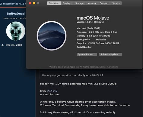 Macos 1014 Mojave On Unsupported Macs Thread Macrumors Forums