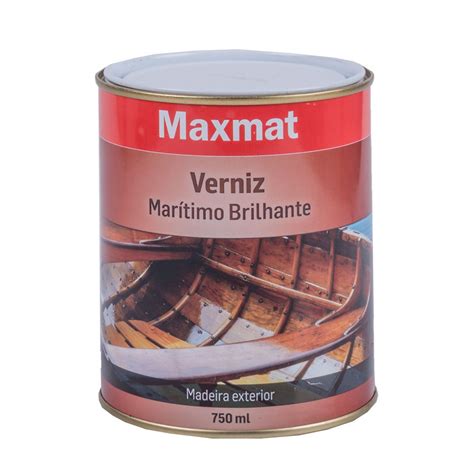 Verniz Maritimo Brilhante 750ml 10067427 Maxmat