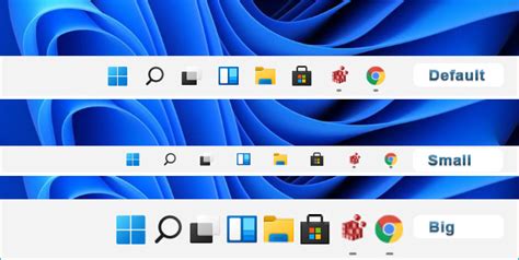 How To Make Taskbar Icons Smaller Or Larger In Windows 11 Momcute