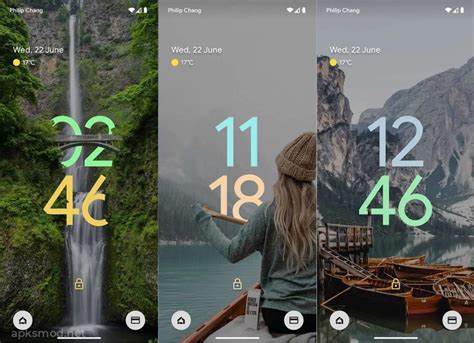 Concept Of Customizing Android Lock Screen On Pixel Phones Inspired By