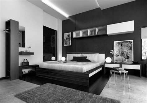 Black And White Luxury Bedroom