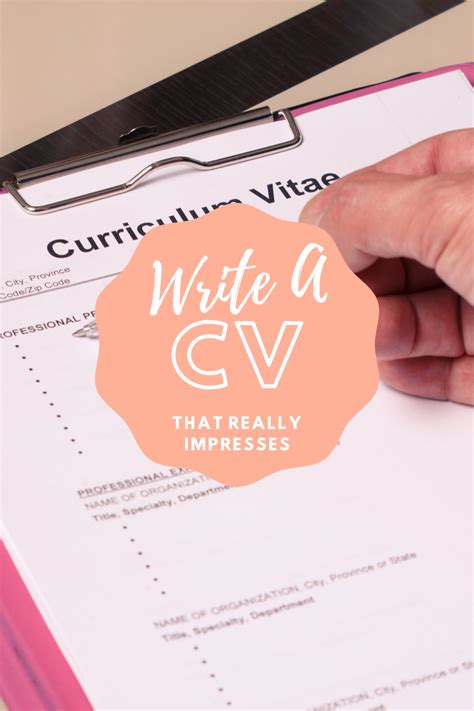 Remember those 6 seconds of a recruiter's attention an average especially about themselves. Write A Really Impressive CV in 2020 | Writing a cv, Job ...