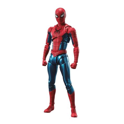 Spider Man New Red And Blue Suit Sh Figuarts Bandai Spider Man No