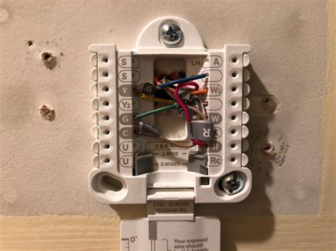 Having a second person feeding wire from the spool or coil into the wall will help prevent snags. Need Helping wiring an old Simple Comfort 2200 thermostat ...