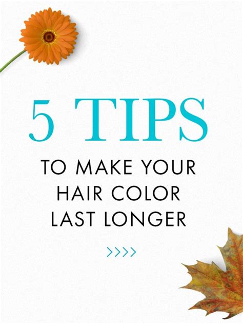 5 Tips To Make Your Hair Color Last Longer Hair Color Highlights