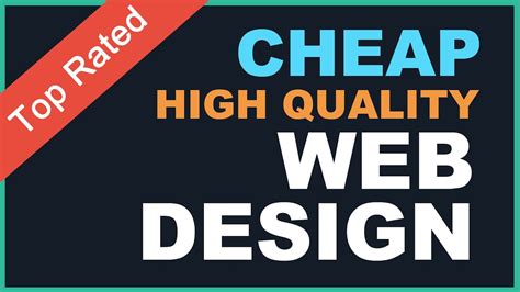 Cheap Web Design Bespoke Web Design By A Professional Freelance