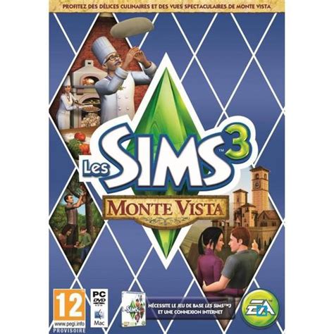 Les Sims 3 Monte Vista Jeu Pc Cdiscount Jeux Vidéo