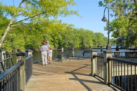 Conway Riverwalk And Waterfront Park Angel Oak Trees River Walk