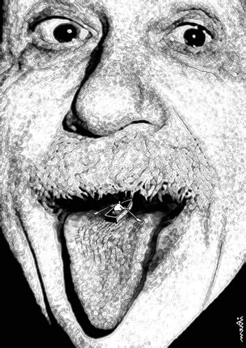 Einstein Tongue By Medi Belortaja Philosophy Cartoon Toonpool