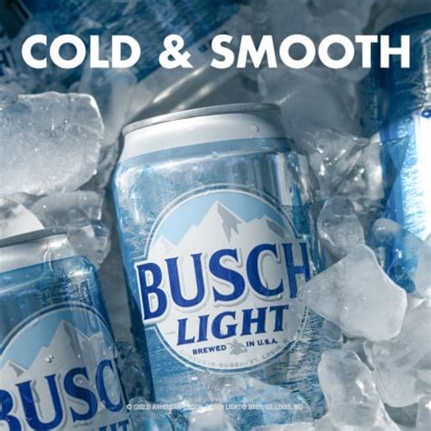 Busch Light Lager Beer 30 Pk 12 Fl Oz Frys Food Stores