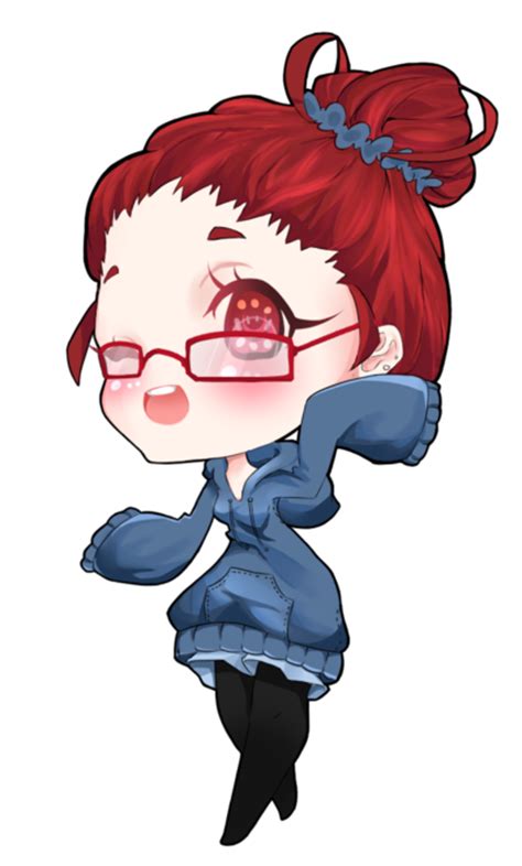 Chibi Nerd By Mazeq On Deviantart