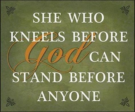 She Who Kneels Before God Can Stand Before Anyone Miscarriage