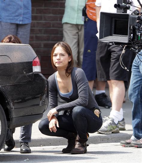 Kristin Kreuk Spotted On Beauty And The Beast Set In Toronto August Cinehub