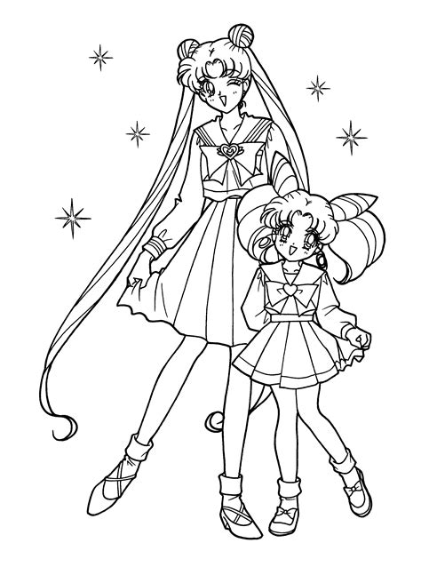 Sailor Moon Printable Coloring Pages Printable World Holiday