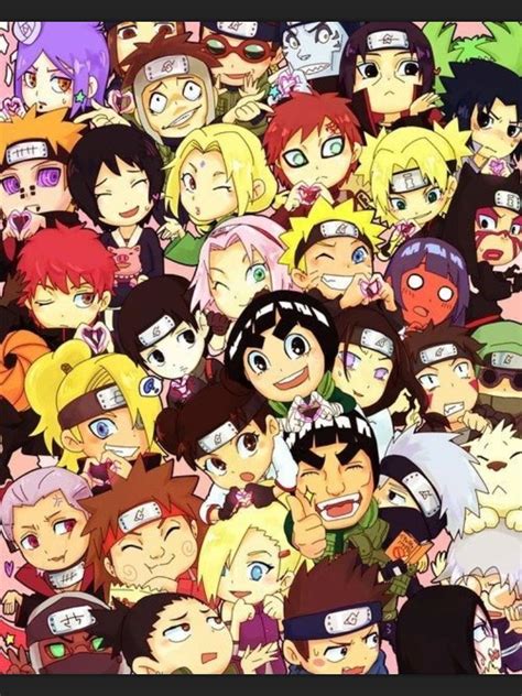 Naruto Chibi Naruto Uzumaki Shippuden Naruto Kakashi Sasuke Sakura