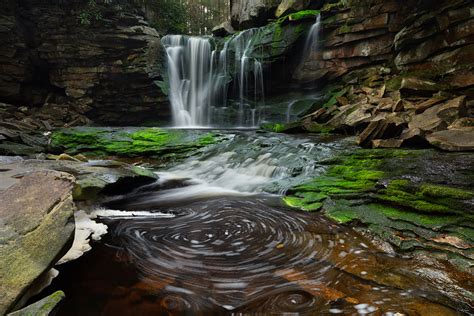The Swirls Elakala Falls Blackwater Falls State Park West Virginia