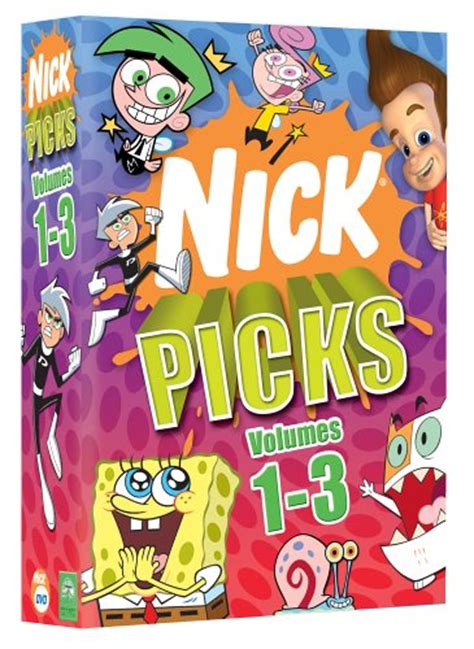 Nick Picks Box Set Vol 1 3 Encyclopedia Spongebobia