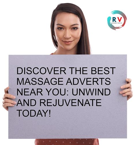 Discover The Best Massage Adverts Near You Unwind And Rejuvenate Today