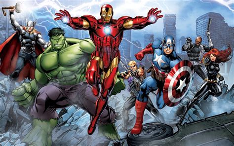 X Marvel S Avengers Assemble Comic X Resolution Wallpaper HD