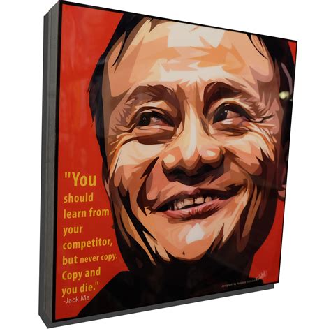 Jack Ma Pop Art Poster By Keetatat Sitthiket Infamous Inspiration