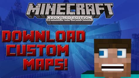 Minecraft Xbox 360 How To Download Custom Maps Tutorial Youtube