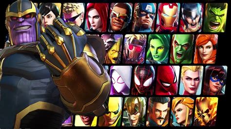 Marvel Ultimate Alliance 3 The Black Order All Characters Unlocked