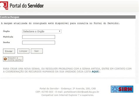 Portal Do Servidor Bh Consulte Seu Contracheque Online