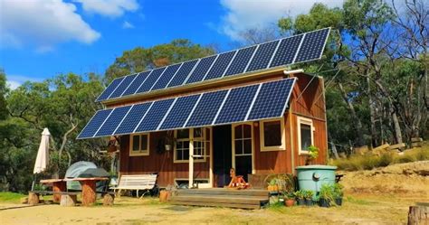 A Beautiful 10000 Off The Grid Tiny House With Huge Solar System