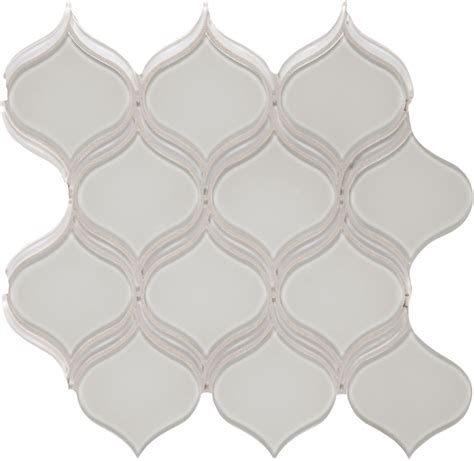 Element Mist Glass Arabesque Mosaics Lint Tile