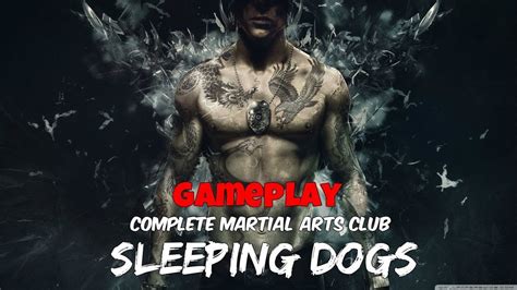 Sleeping Dogs Gameplay Complete Martial Arts Club Youtube